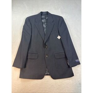 Polo University Club Ralph Lauren Blazer Men 40R Navy Wool Vintage
